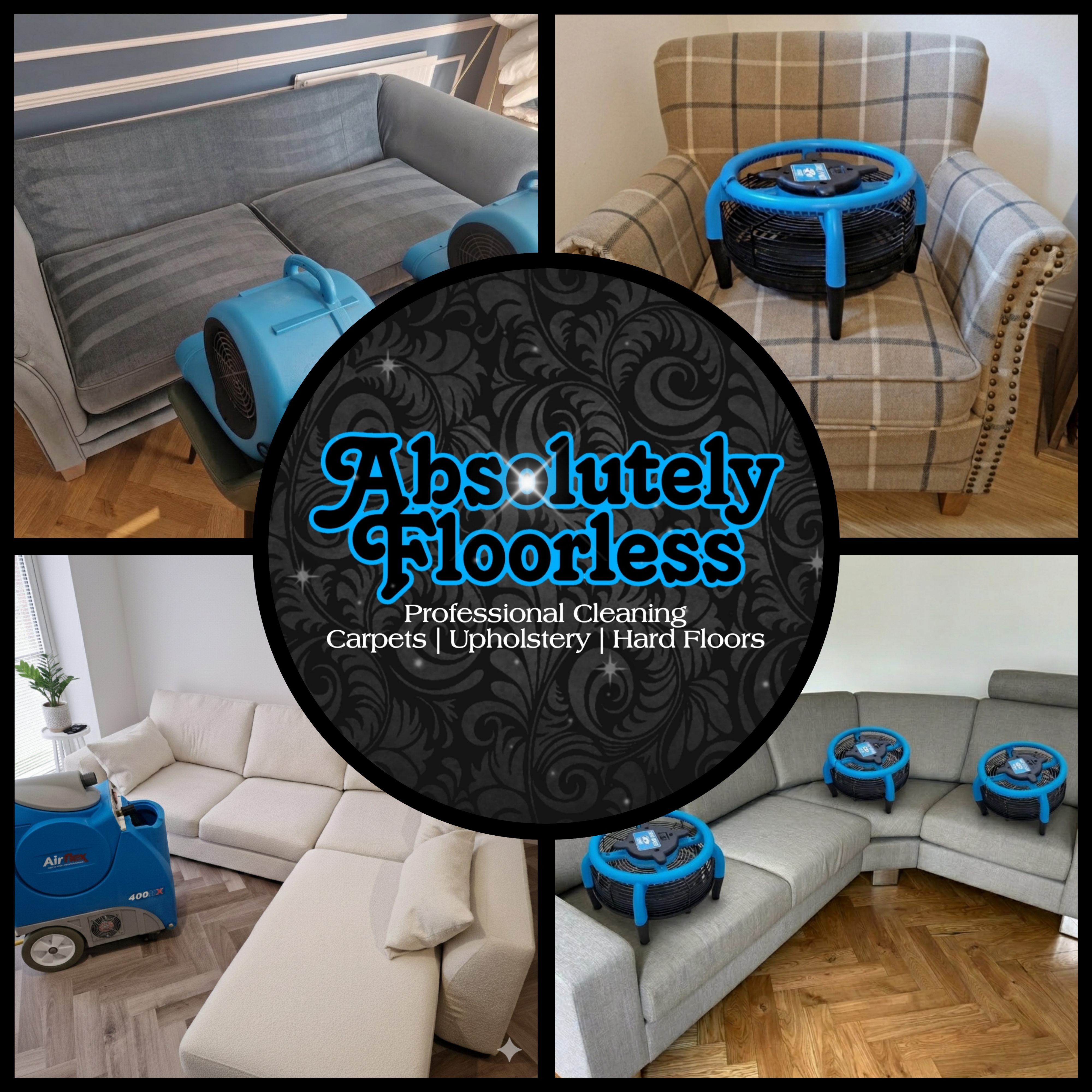 Upholstery cleaning service